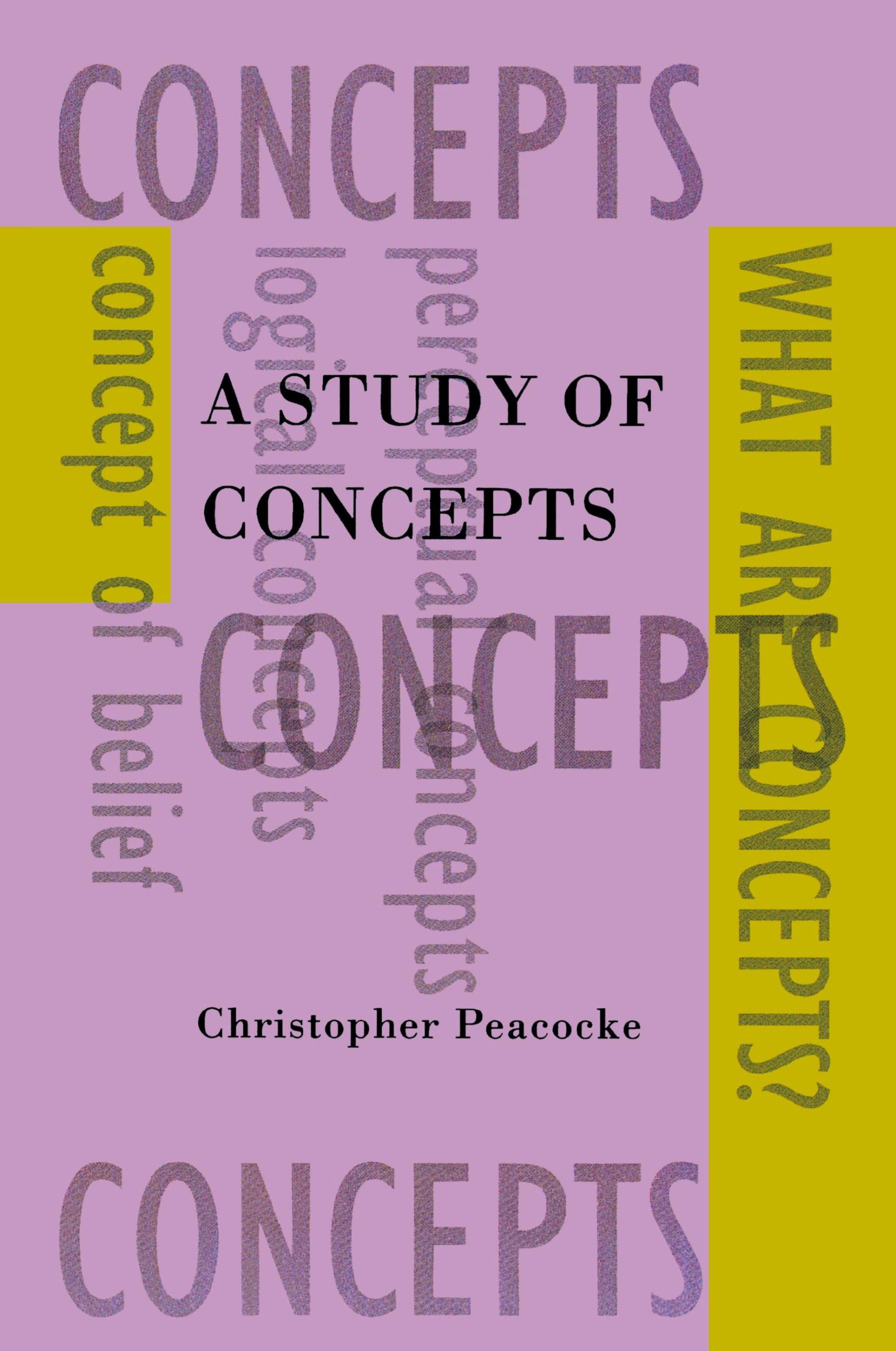 Cover: 9780262660976 | A Study of Concepts | Christopher Peacocke | Taschenbuch | Englisch