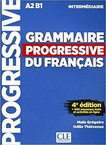 Cover: 9782090381030 | Grammaire progressive du francais - Niveau intermediaire (A2/B1) + CD