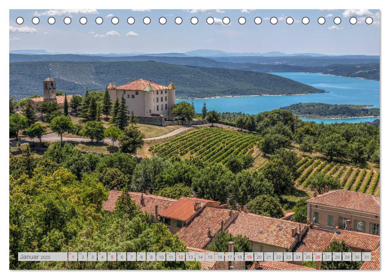 Bild: 9783435303519 | Provence, der sinnliche Süden Frankreichs (Tischkalender 2025 DIN...