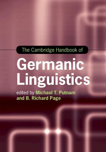 Cover: 9781108434386 | The Cambridge Handbook of Germanic Linguistics | Michael T. Putnam