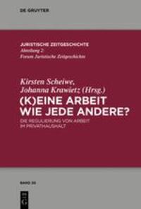 Cover: 9783110554175 | (K)Eine Arbeit wie jede andere? | Johanna Krawietz (u. a.) | Buch | VI