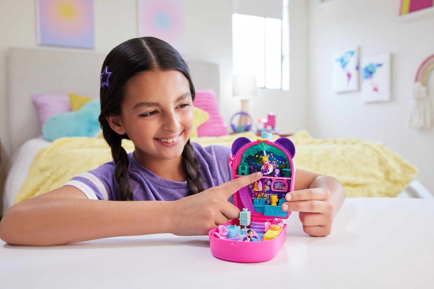 Bild: 194735217908 | Polly Pocket Bubble Tea Pandaschatulle | Stück | Blister | HWN95