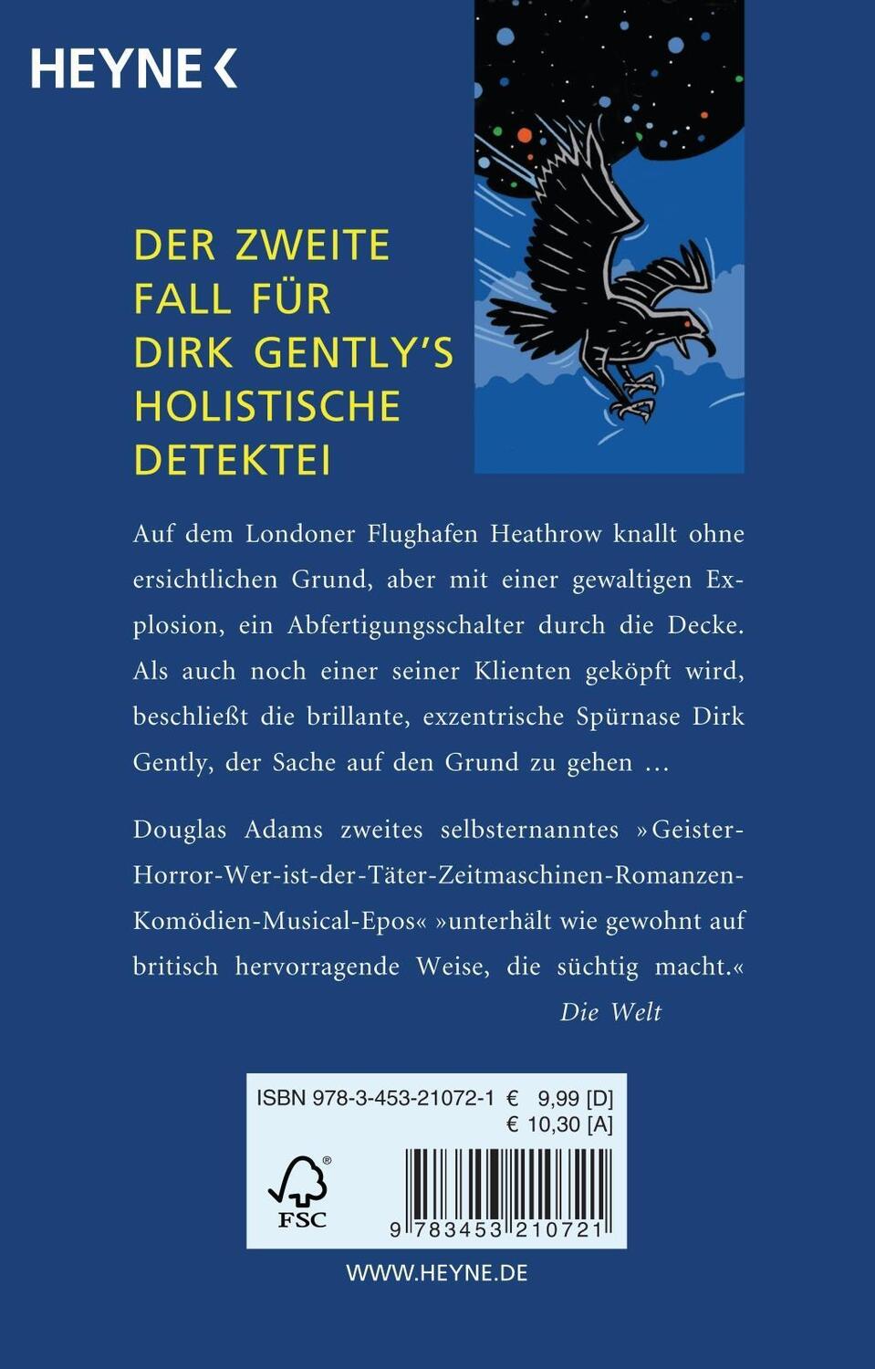 Bild: 9783453210721 | Der lange dunkle Fünfuhrtee der Seele | Douglas Adams | Taschenbuch