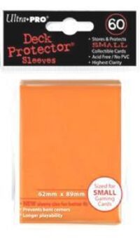 Cover: 74427829681 | Orange Protector (small) (60) | Ultra Pro! | EAN 0074427829681