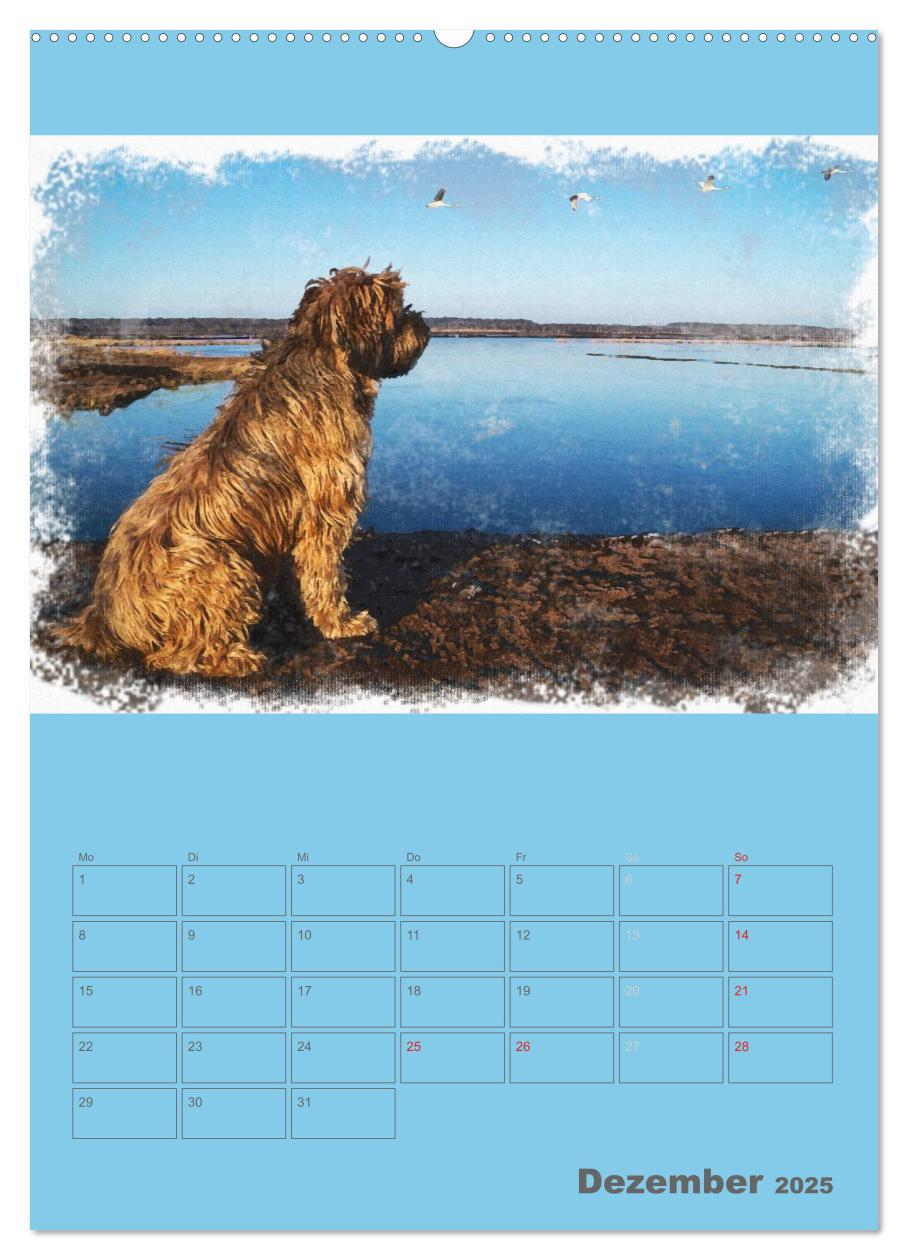 Bild: 9783457055656 | Hunde in Aquarell - Jahresplaner (Wandkalender 2025 DIN A2 hoch),...