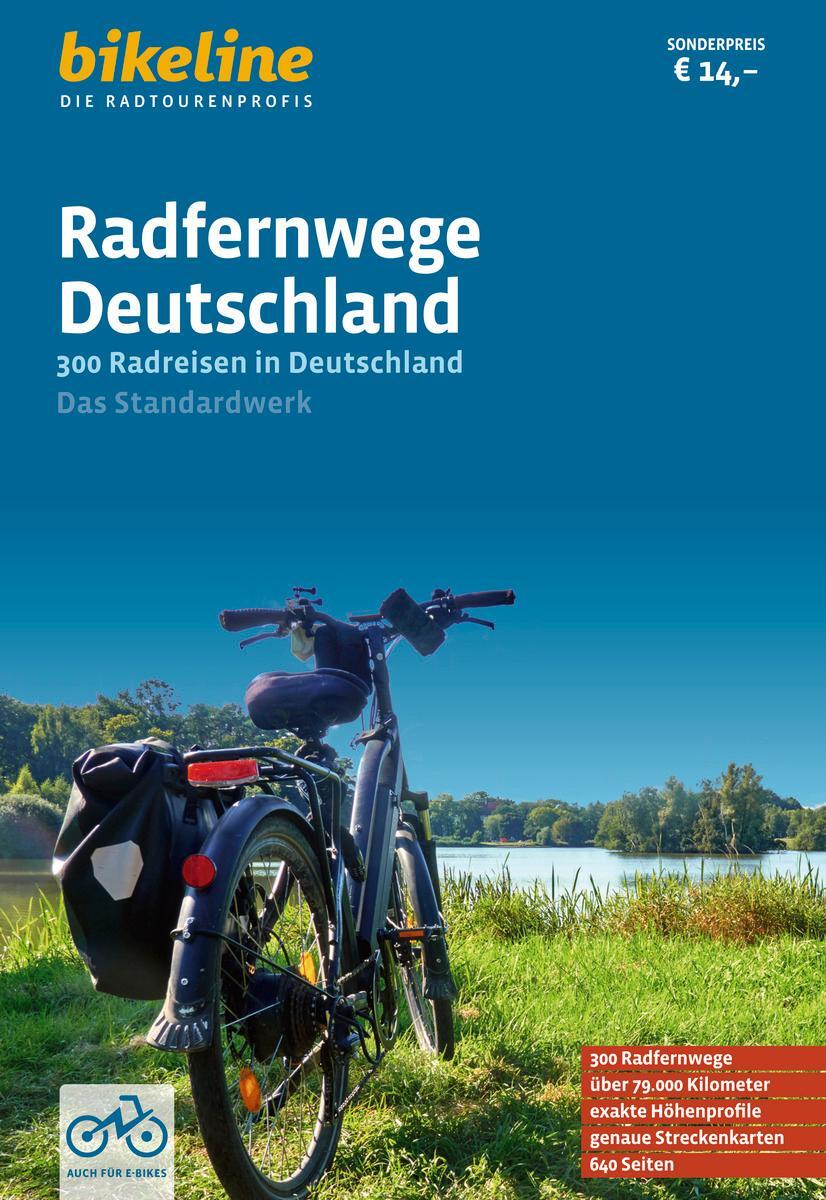 Cover: 9783711102546 | Radfernwege Deutschland | Esterbauer Verlag | Taschenbuch | 640 S.