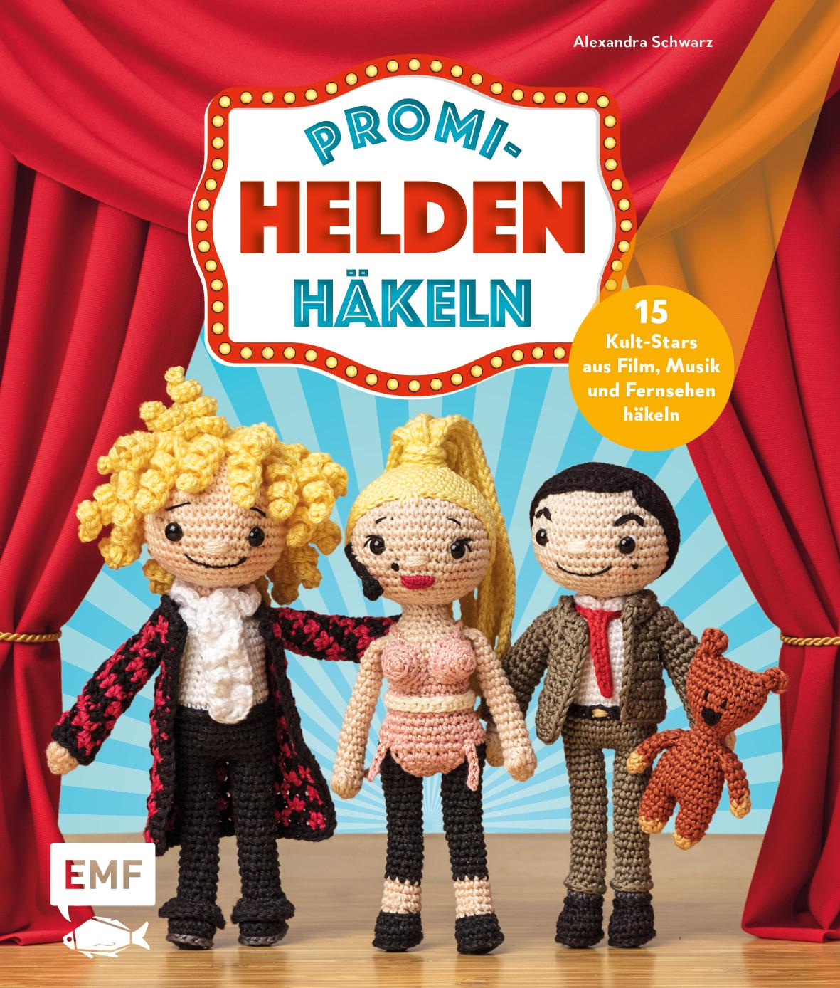 Cover: 9783745903591 | Promi-Helden häkeln | Alexandra Schwarz | Buch | 128 S. | Deutsch