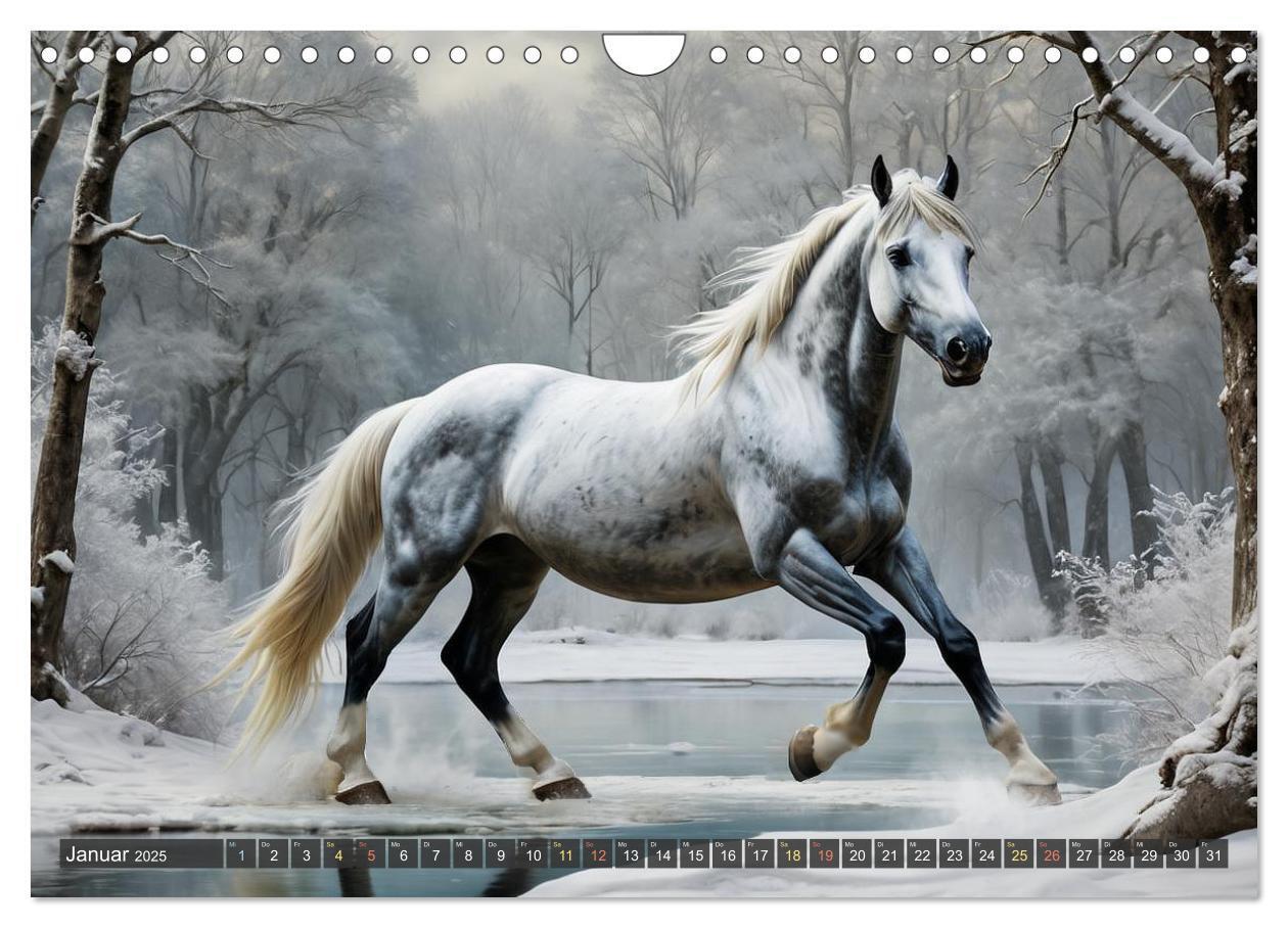 Bild: 9783457170977 | Schöne wilde Mustangs (Wandkalender 2025 DIN A4 quer), CALVENDO...