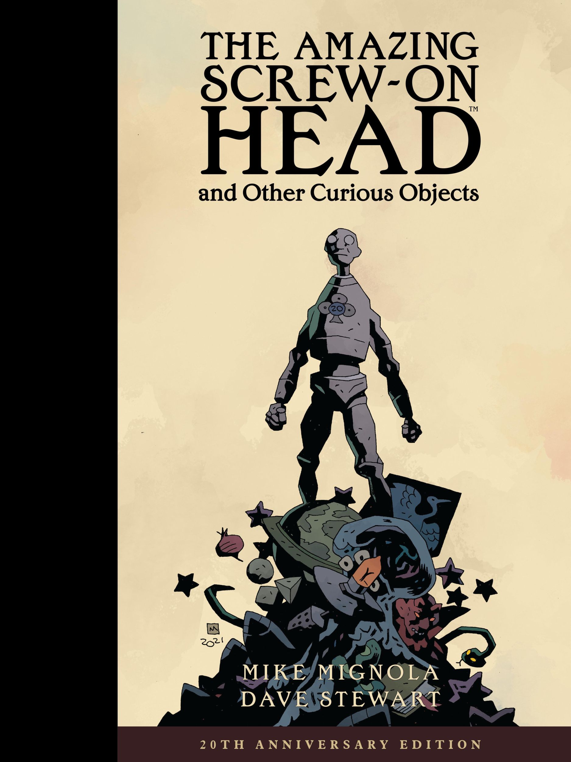 Cover: 9781506728629 | The Amazing Screw-On Head and Other Curious Objects (Anniversary...