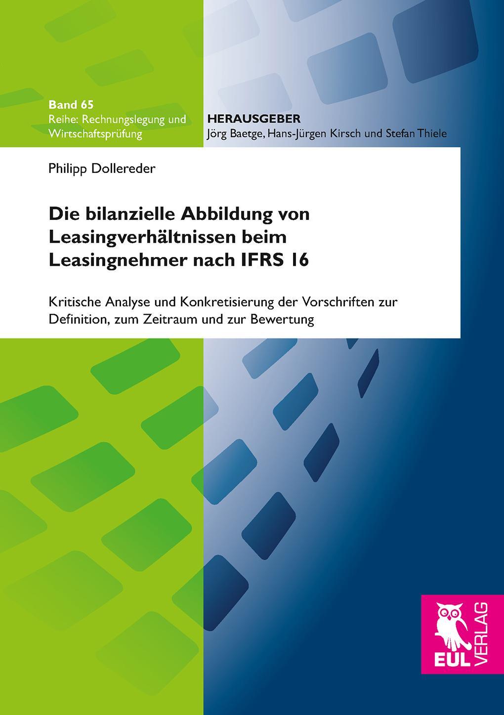 Cover: 9783844105575 | Die bilanzielle Abbildung von Leasingverhältnissen beim...