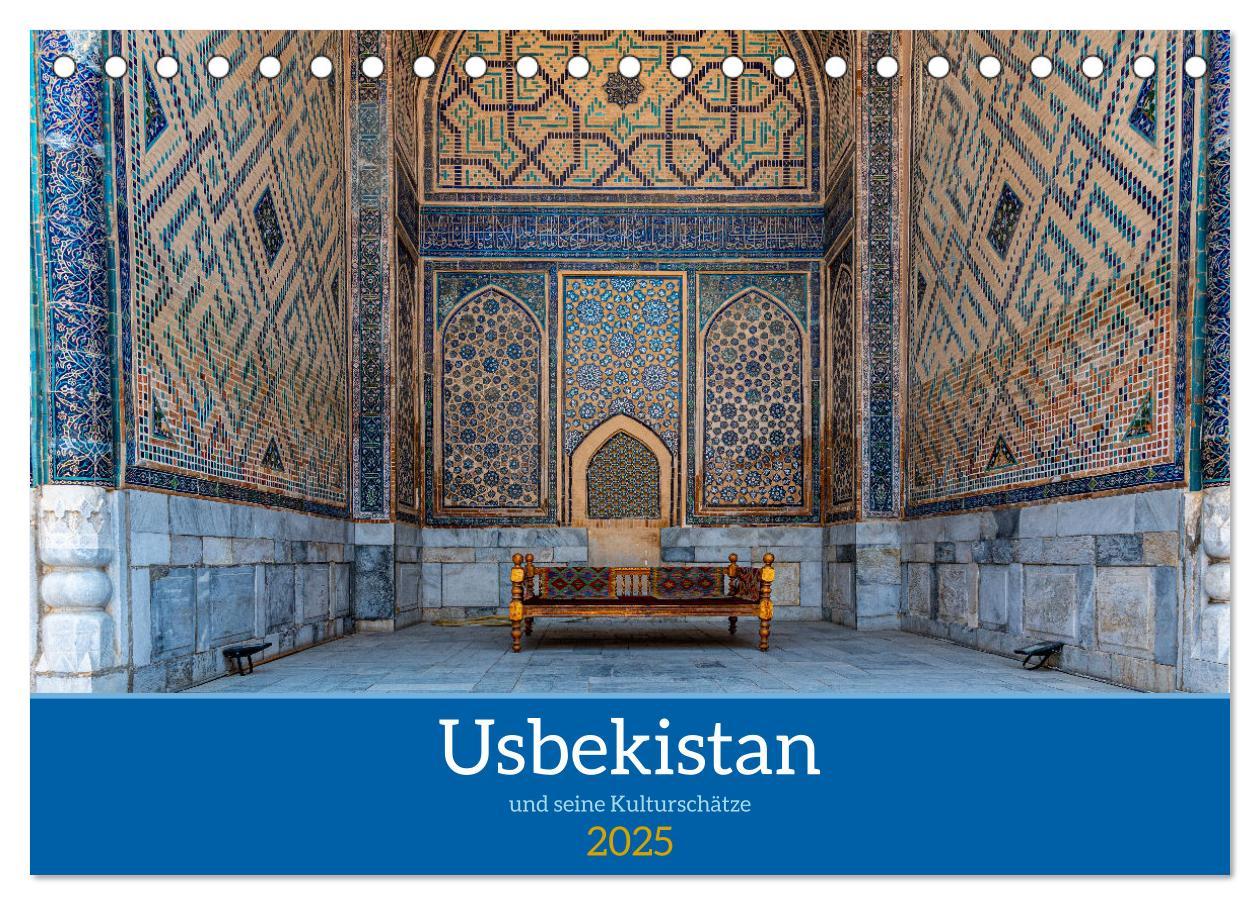 Cover: 9783457131770 | Usbekistan und seine Kulturschätze (Tischkalender 2025 DIN A5...