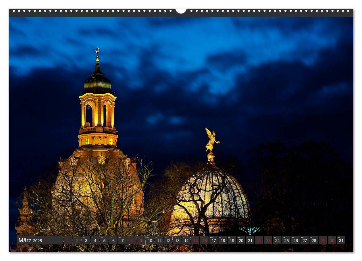 Bild: 9783435711857 | Dresden - Die Frauenkirche (hochwertiger Premium Wandkalender 2025...