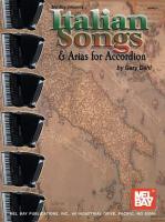 Cover: 9780786647095 | Italian Songs &amp; Arias for Accordion | Gary Dahl | Taschenbuch | Buch