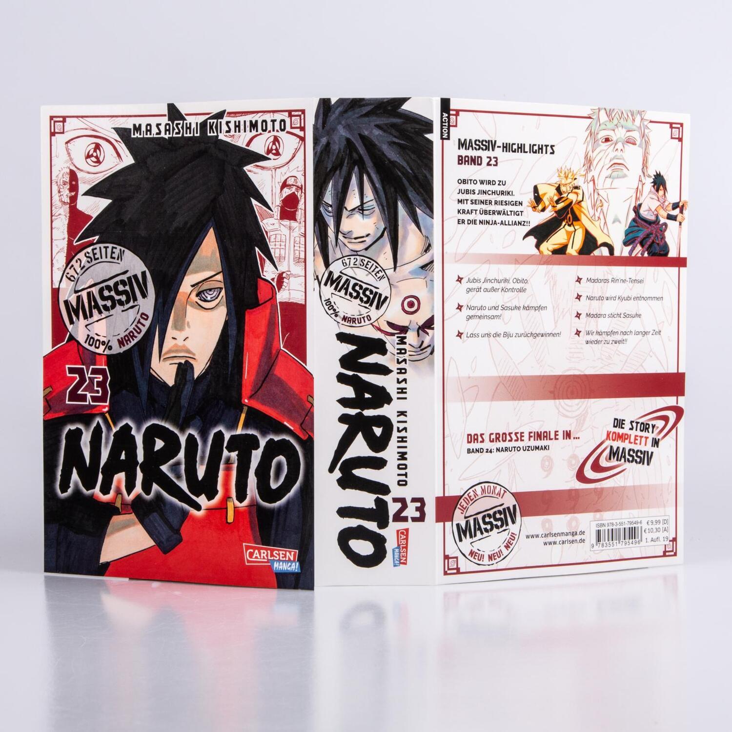 Bild: 9783551795496 | NARUTO Massiv 23 | Masashi Kishimoto | Taschenbuch | NARUTO Massiv