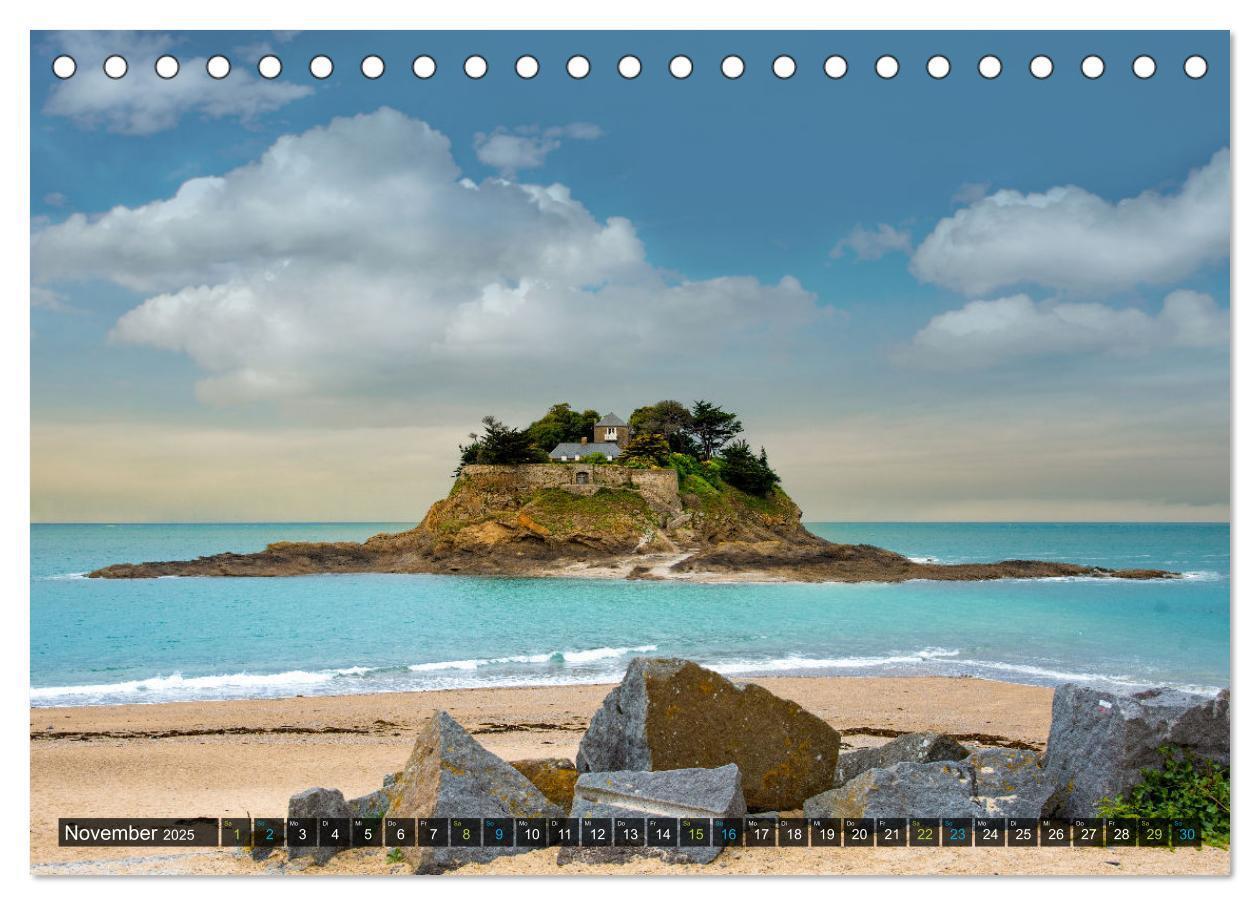 Bild: 9783383952210 | Zauberhafte Bretagne (Tischkalender 2025 DIN A5 quer), CALVENDO...