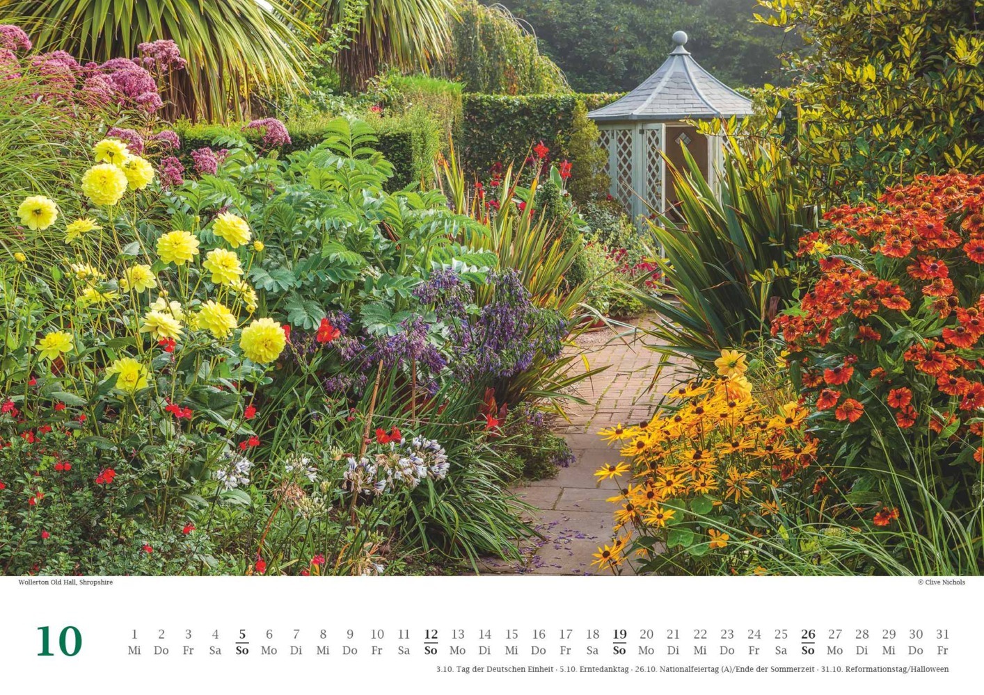 Bild: 4250809653617 | DUMONT - Traumhafte Gartenbeete 2025 Wandkalender, 42x29,7cm,...