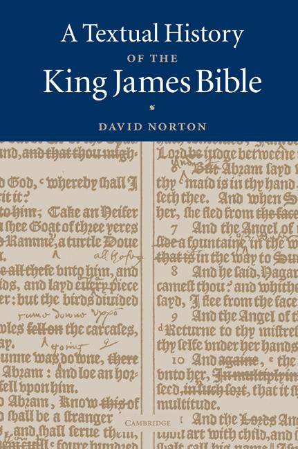 Cover: 9780521771009 | A Textual History of the King James Bible | David Norton | Buch | 2011