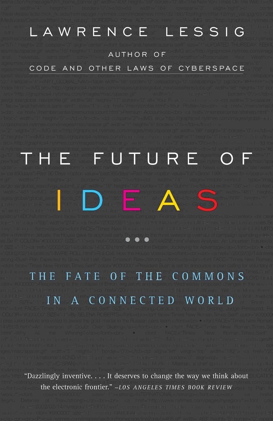 Cover: 9780375726446 | The Future of Ideas | The Fate of the Commons in a Connected World