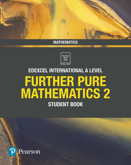 Cover: 9781292244655 | Edexcel International A Level Mathematics Further Pure Mathematics...