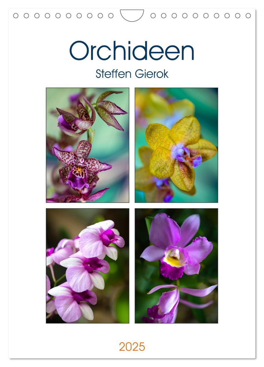 Cover: 9783435961290 | Orchideen (Wandkalender 2025 DIN A4 hoch), CALVENDO Monatskalender