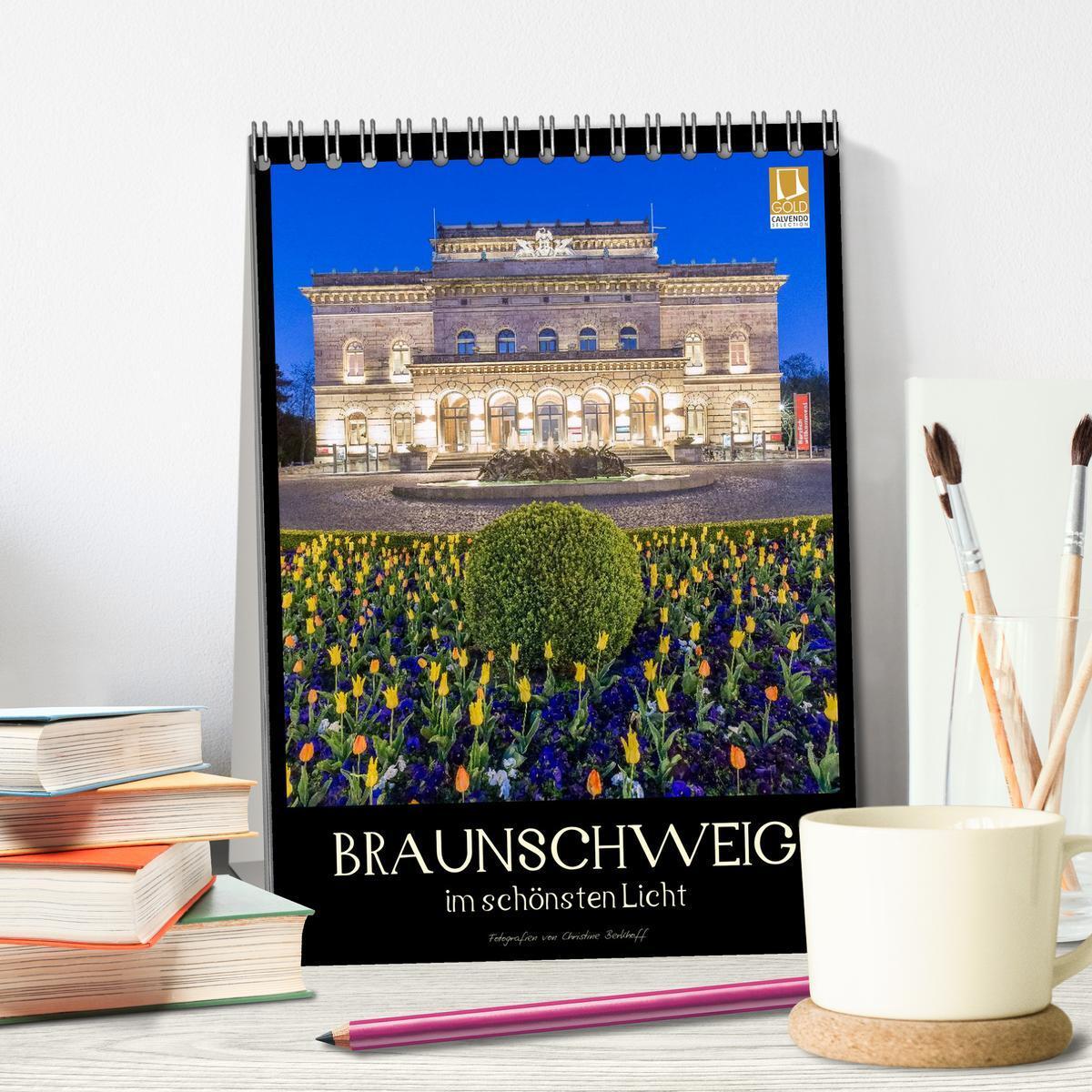 Bild: 9783457042083 | Braunschweig im schönsten Licht (Tischkalender 2025 DIN A5 hoch),...