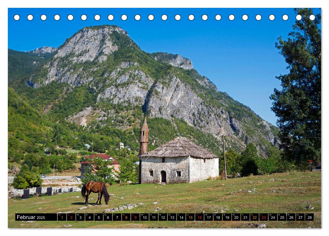 Bild: 9783435305308 | Landschaften in Albanien (Tischkalender 2025 DIN A5 quer), CALVENDO...