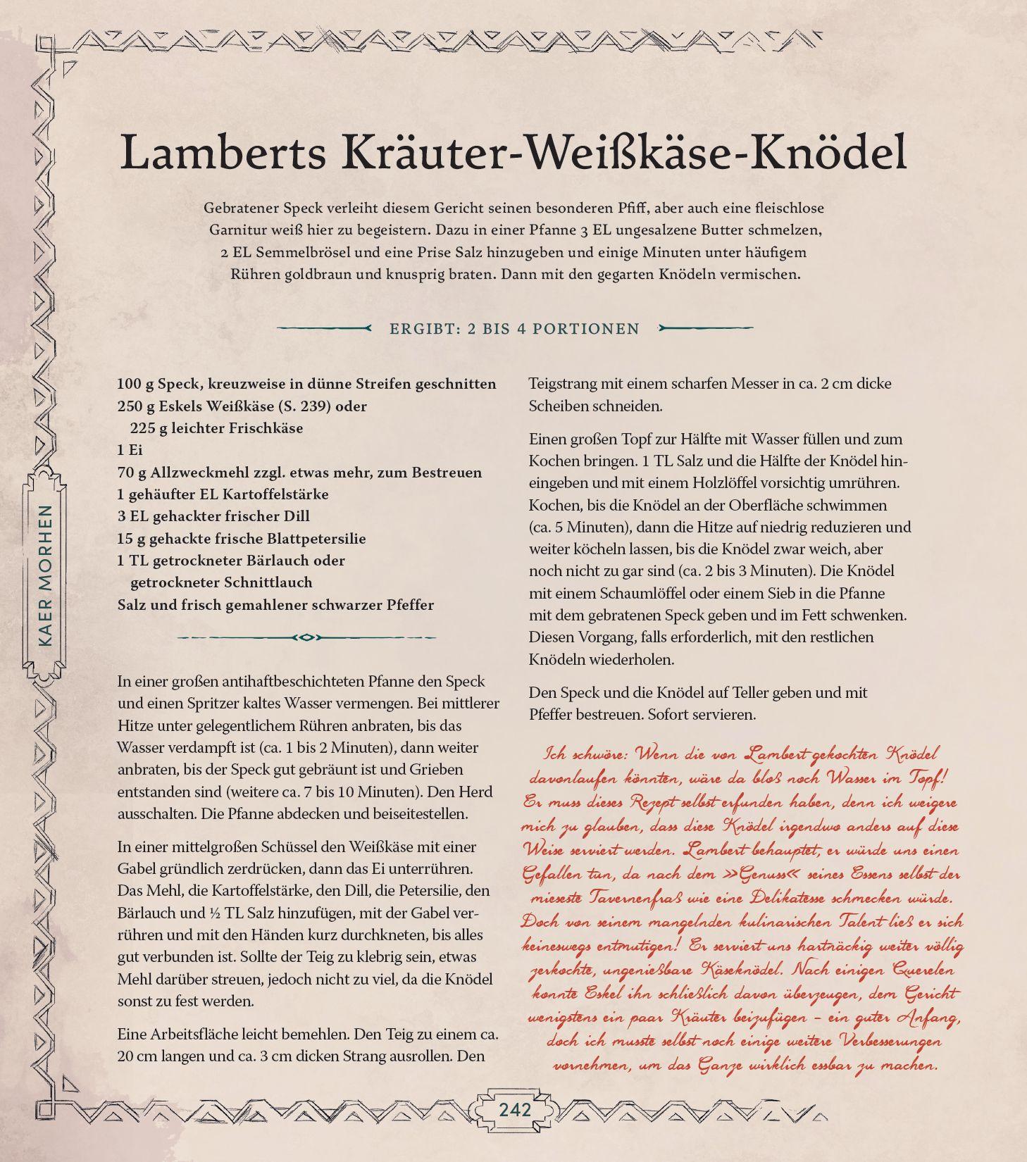 Bild: 9783833244056 | The Witcher: Das offizielle Kochbuch | Anita Sarna (u. a.) | Buch