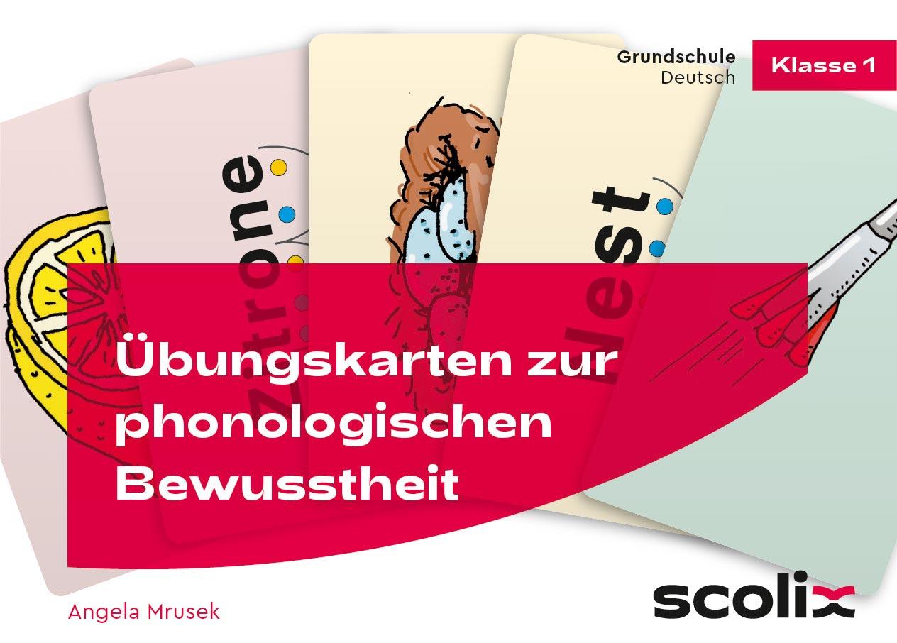 Cover: 9783403106074 | Übungskarten zur phonologischen Bewusstheit | Angela Mrusek | Box