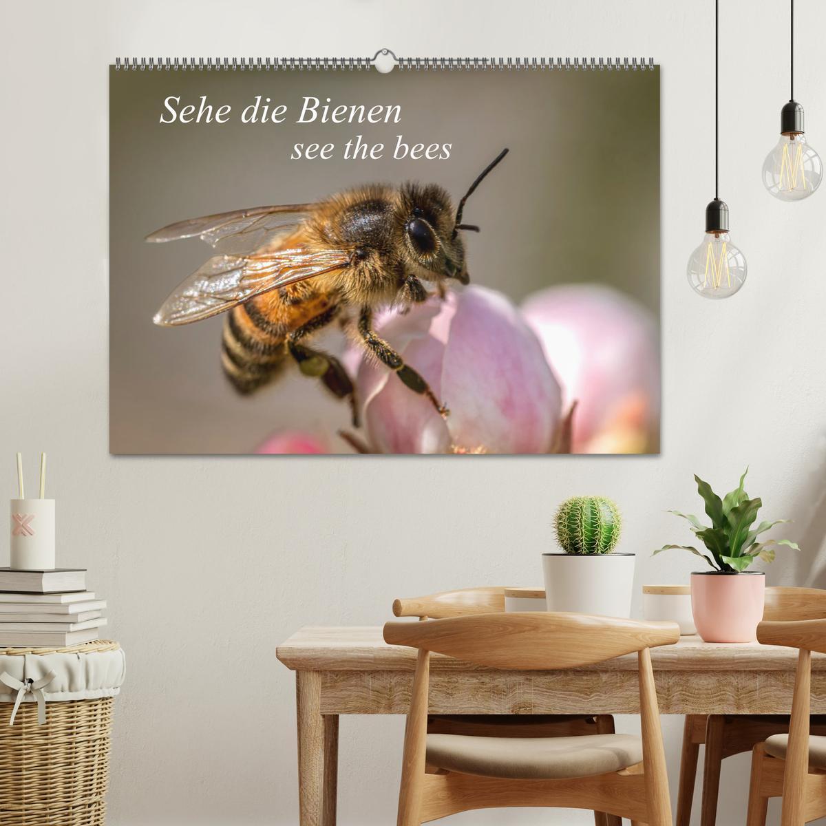 Bild: 9783383794384 | Sehe die Bienen (Wandkalender 2025 DIN A2 quer), CALVENDO...