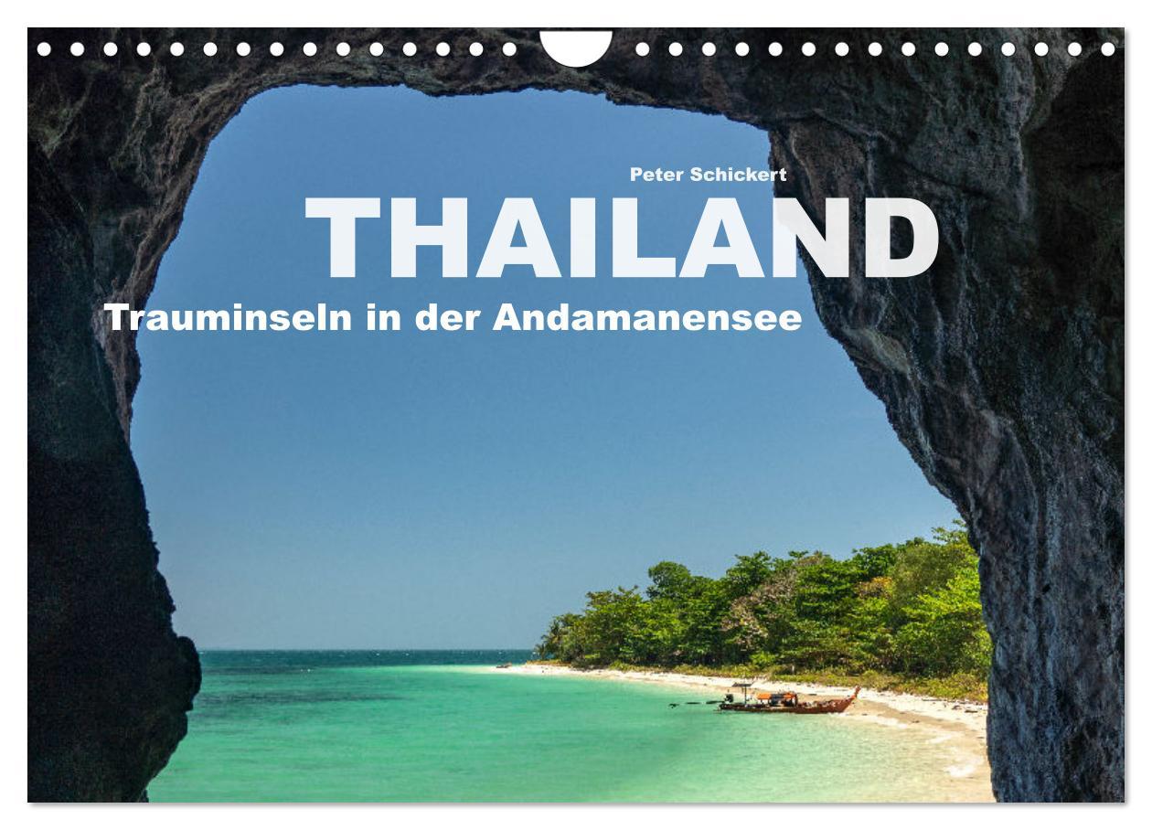 Cover: 9783383861628 | Thailand - Trauminseln in der Andamanensee (Wandkalender 2025 DIN...