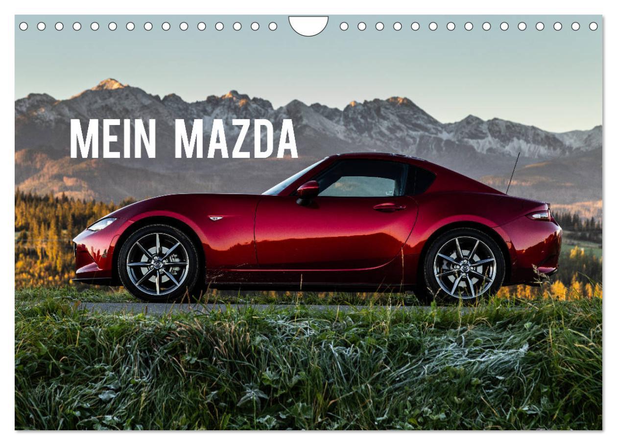 Cover: 9783435256532 | Mein Mazda (Wandkalender 2025 DIN A4 quer), CALVENDO Monatskalender