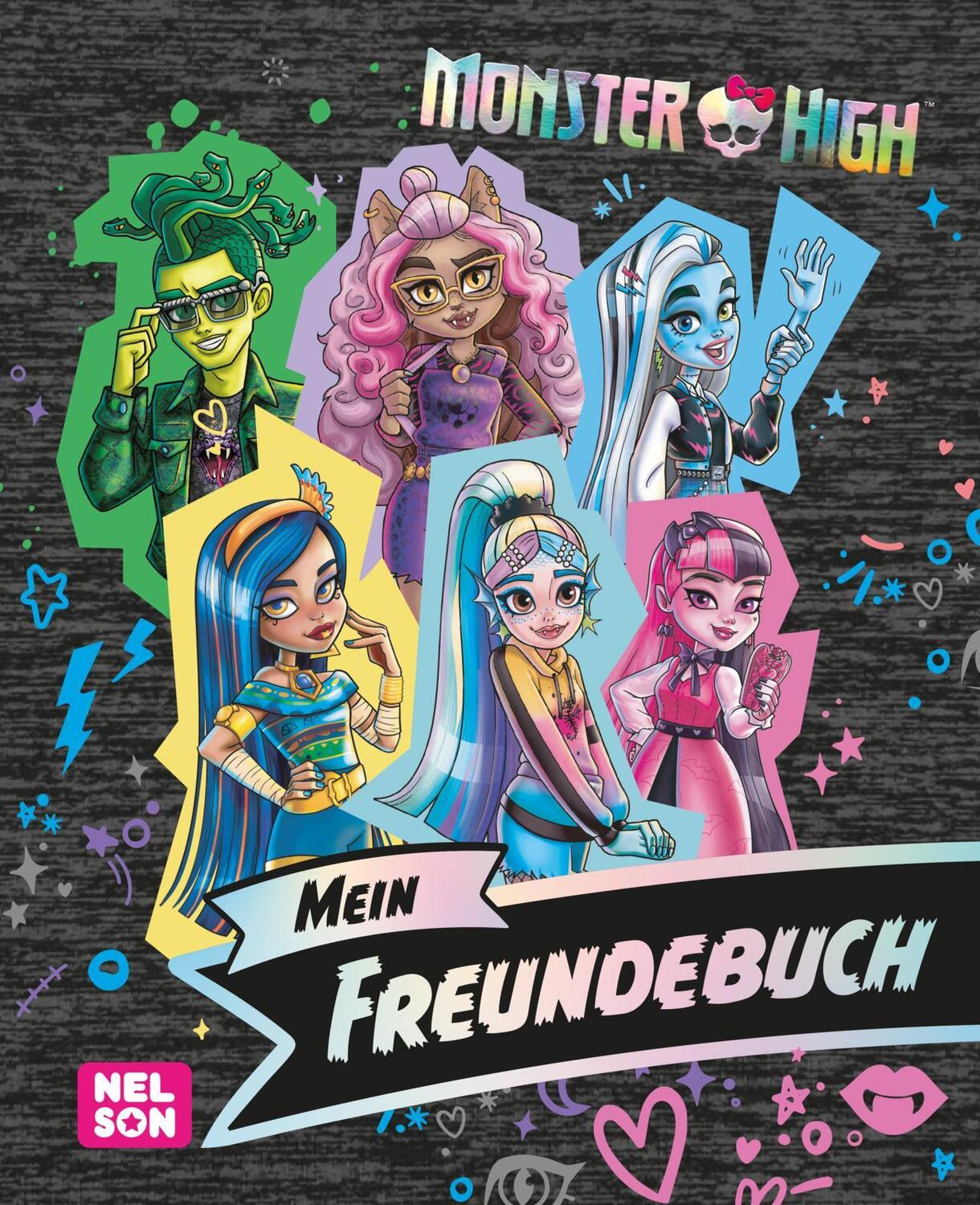 Cover: 9783845125299 | Monster High: Mein Freundebuch | Buch | Wattiertes Eintragbuch | 64 S.