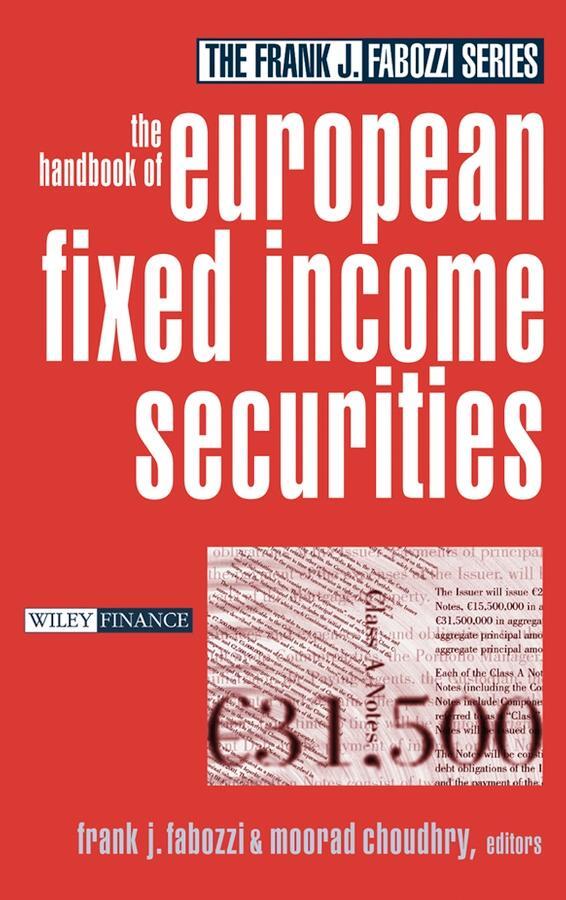 Cover: 9780471430391 | The Handbook of European Fixed Income Securities | Fabozzi (u. a.)