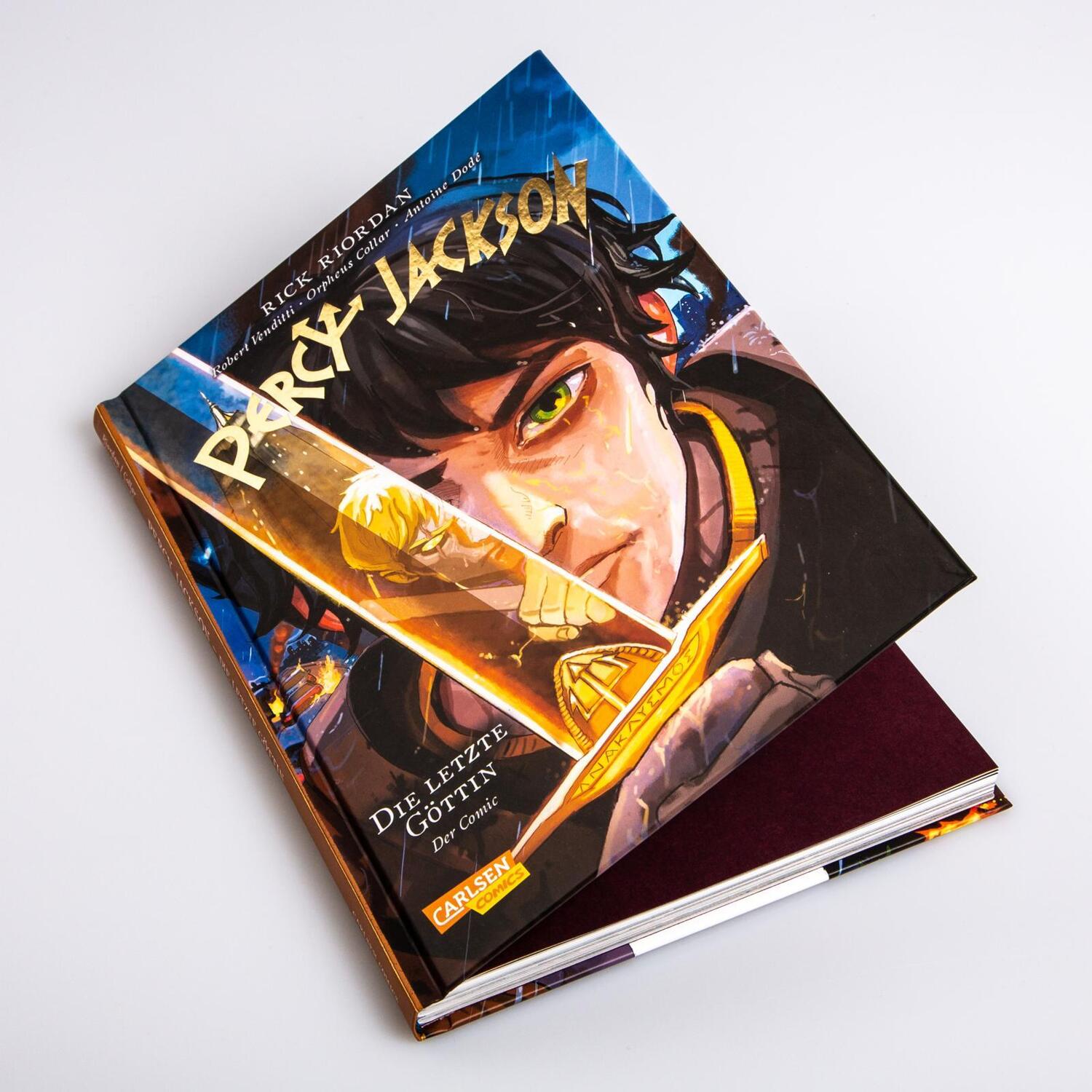 Bild: 9783551775658 | Percy Jackson (Comic) 5: Die letzte Göttin | Rick Riordan (u. a.)