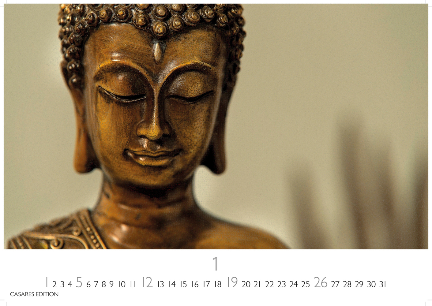 Bild: 9781835242384 | Buddhas 2025 L 35x50cm | Kalender | 14 S. | Deutsch | 2025