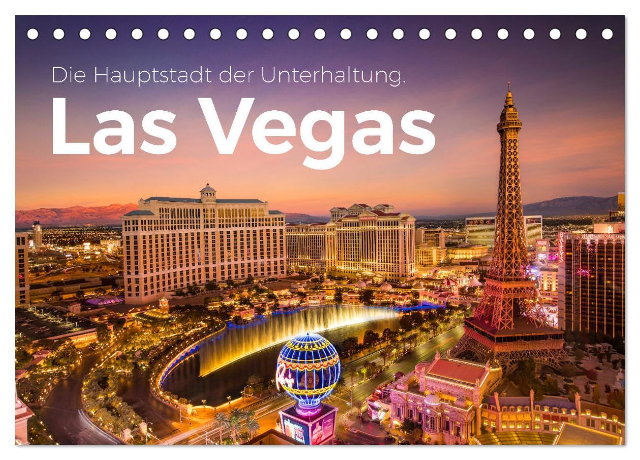 Cover: 9783383917431 | Las Vegas - Die Hauptstadt der Unterhaltung. (Tischkalender 2025...