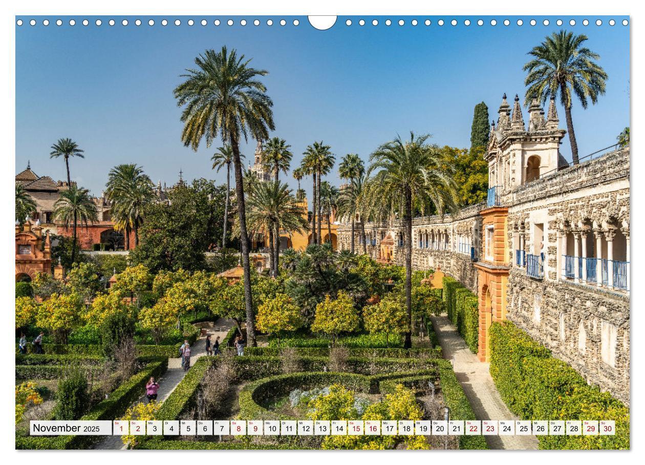 Bild: 9783383978609 | Andalusien - Sevilla (Wandkalender 2025 DIN A3 quer), CALVENDO...