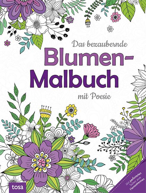 Cover: 9783863135713 | Das bezaubernde Blumen-Malbuch mit Poesie | Taschenbuch | 64 S. | 2022