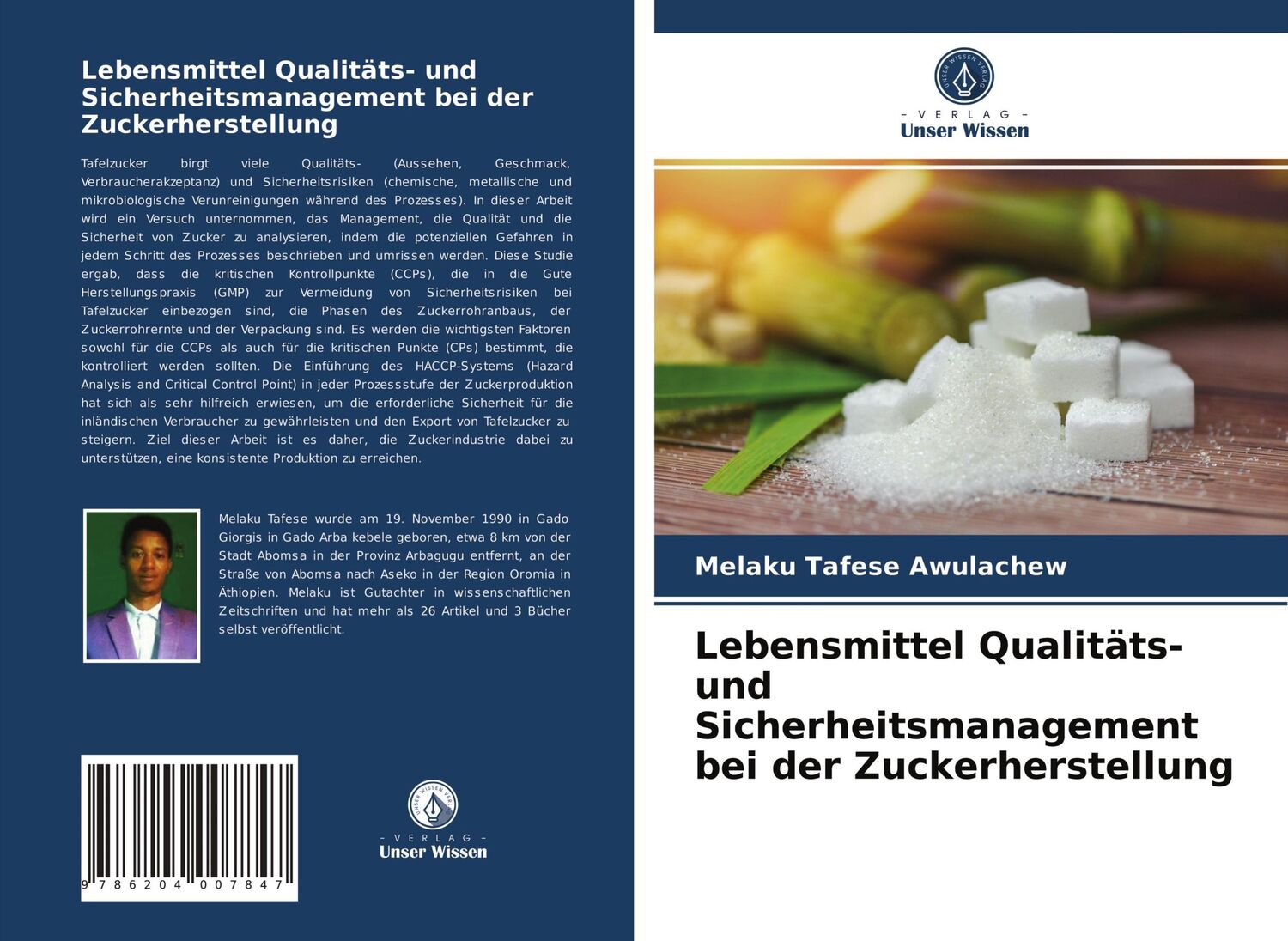 Cover: 9786204007847 | Lebensmittel Qualitäts- und Sicherheitsmanagement bei der...