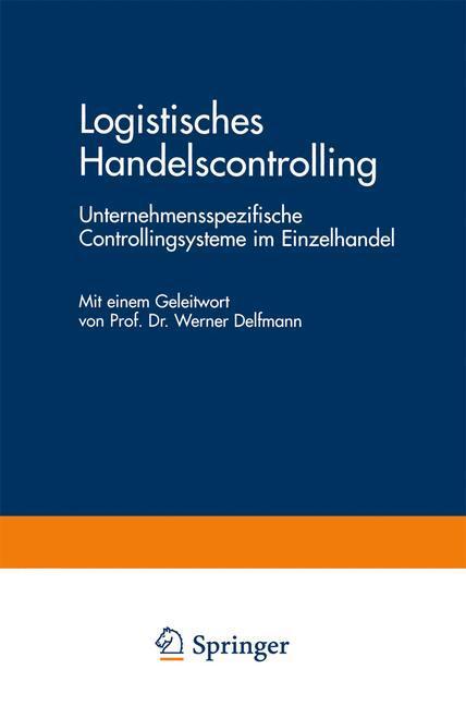 Cover: 9783824468041 | Logistisches Handelscontrolling | Kerstin van Kerkom | Taschenbuch