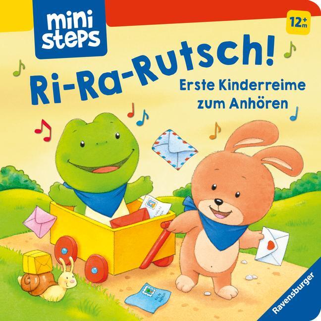 Cover: 9783473302550 | ministeps: Ri-ra-rutsch! Erste Kinderreime zum Anhören | Ab 12 Monaten