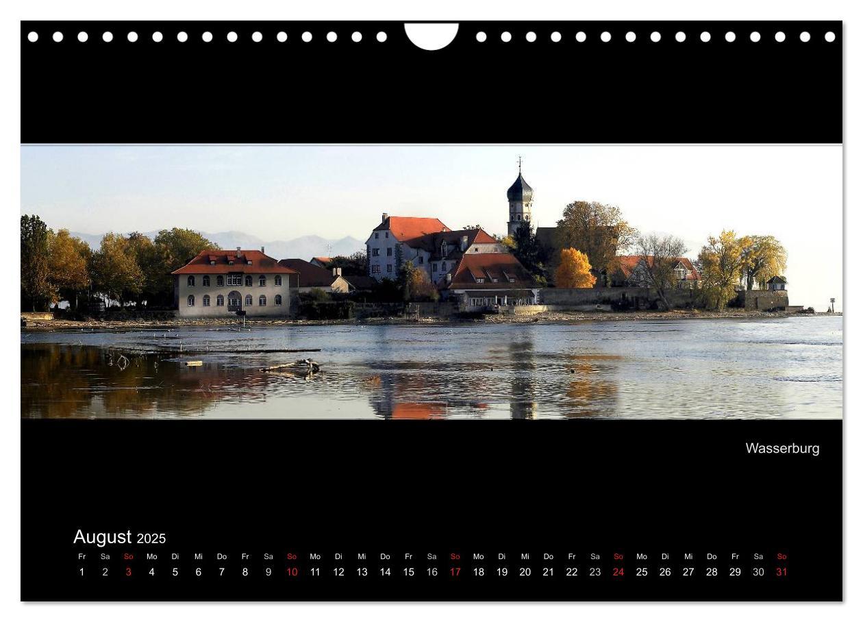 Bild: 9783435648481 | Panoramen vom Bodensee (Wandkalender 2025 DIN A4 quer), CALVENDO...