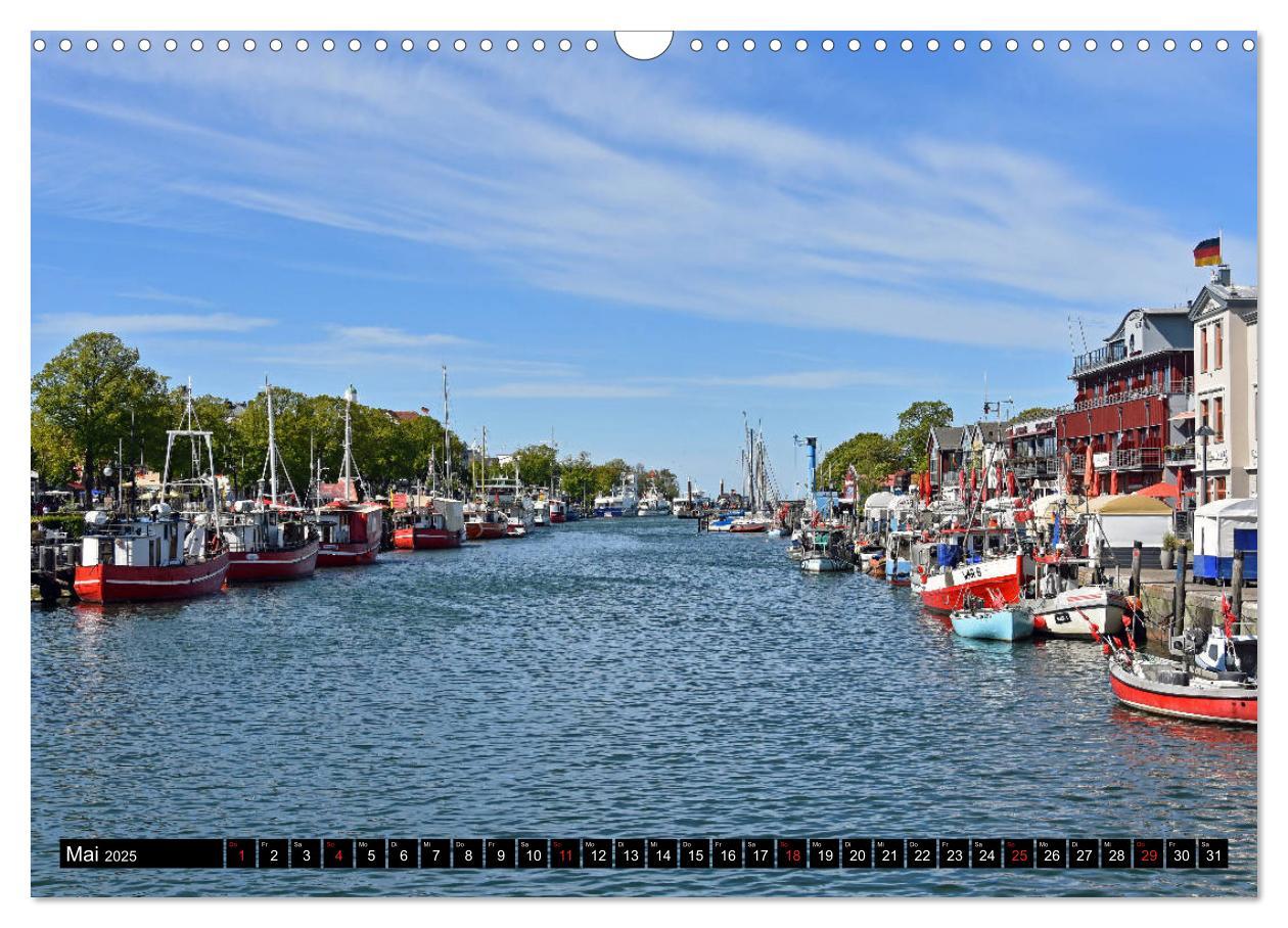 Bild: 9783435231546 | Warnemünde und Rostock, Perlen an der Ostsee (Wandkalender 2025 DIN...