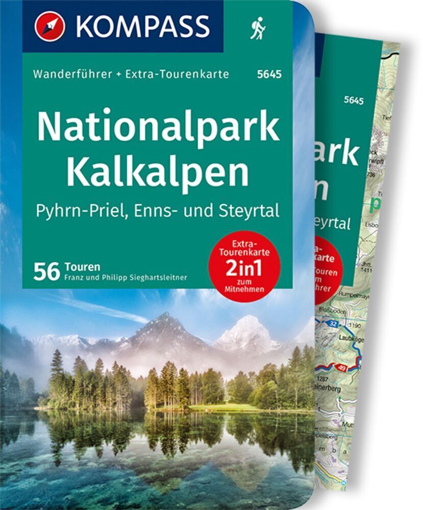 Cover: 9783990449097 | KOMPASS Wanderführer Nationalpark Kalkalpen - Pyhrn-Priel, Enns-...