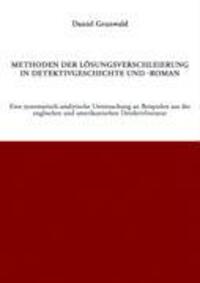 Cover: 9783833403217 | Methoden der Lösungsverschleierung in Detektivgeschichte und -roman