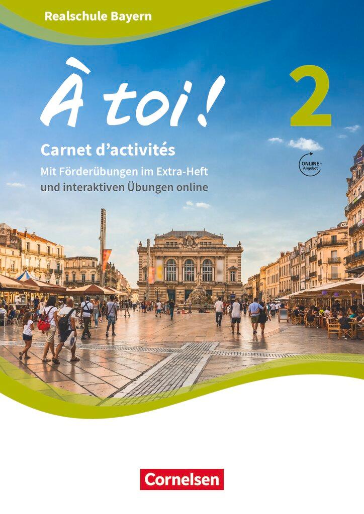 Cover: 9783061222215 | À toi ! Band 2 - Bayern - Carnet d'activités mit interaktiven...