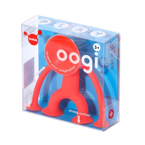 Cover: 7640153432018 | Moluk Oogi Jr. Elastisch Spielfigur rot (MQ6) | 2843201 | 2020 | MOLUK