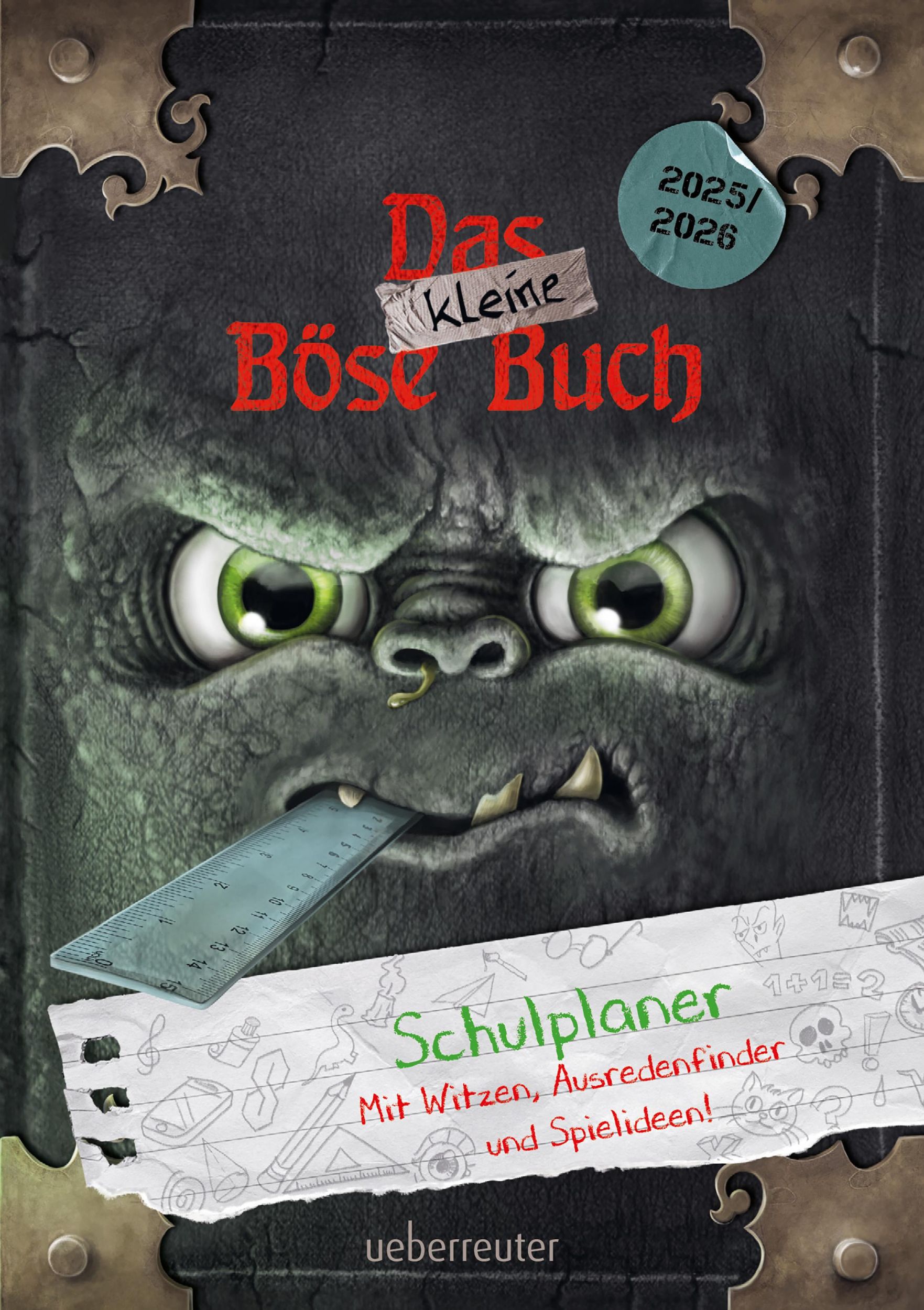 Cover: 9783764153137 | Das kleine Böse Buch - Schulplaner 2025/2026 | Magnus Myst | Buch