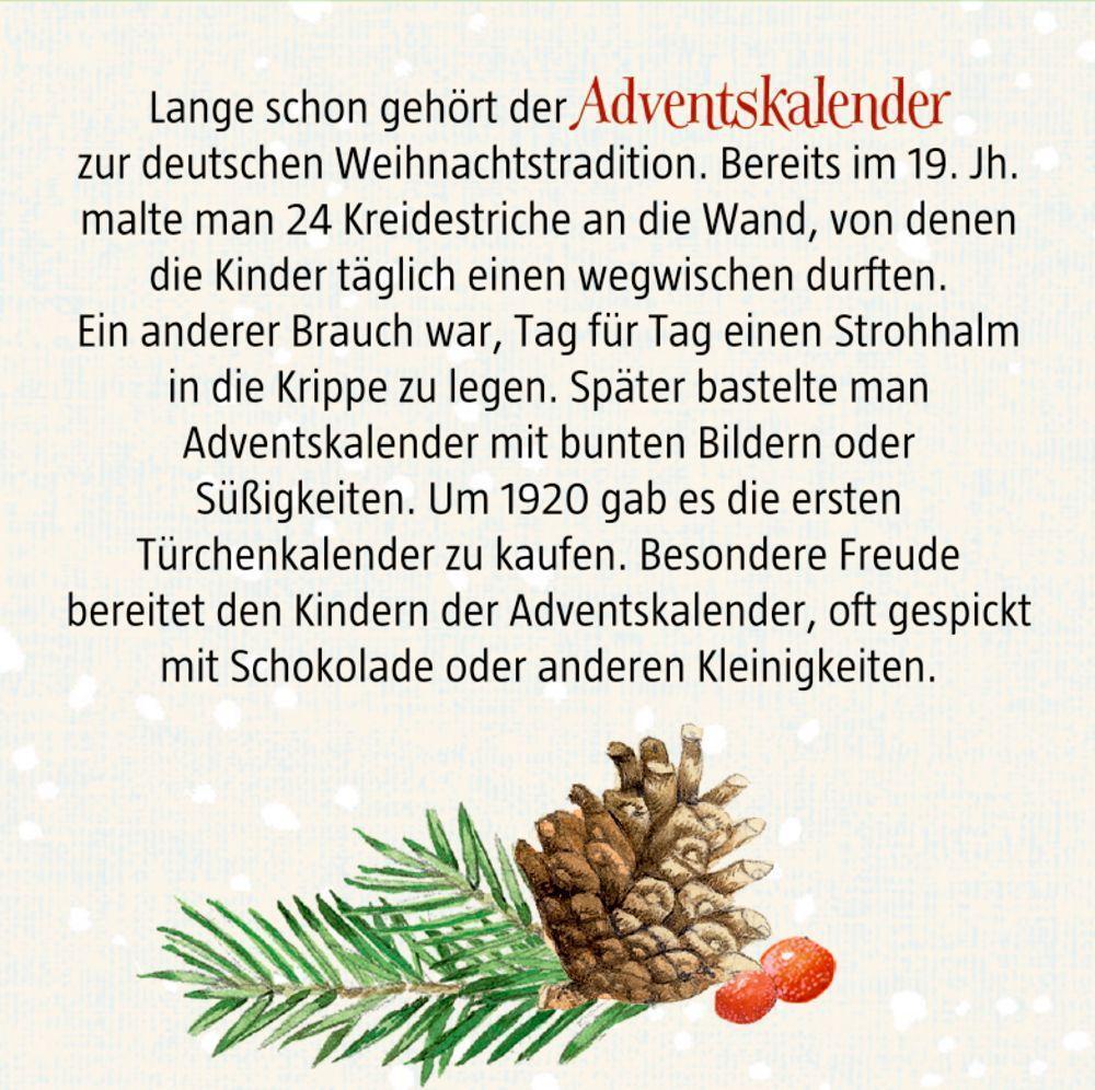 Bild: 4050003723280 | Wandkalender - Zauberhaftes Weihnachts-ABC | Kalender | 1 S. | Deutsch