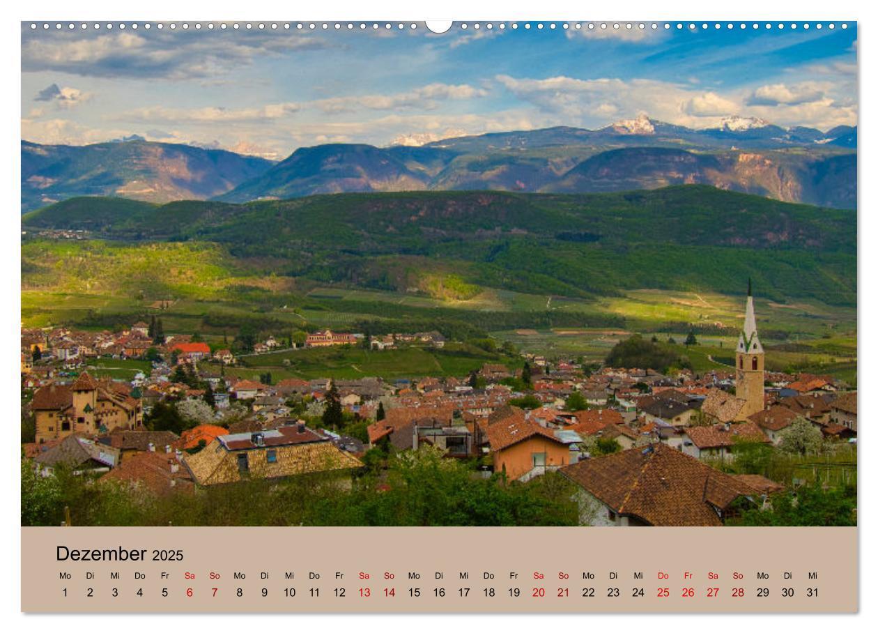 Bild: 9783435019229 | Streifzüge durch Südtirol (Wandkalender 2025 DIN A2 quer), CALVENDO...